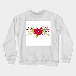 Illustrated Christmas Plants Crewneck Sweatshirt